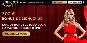 Unique casino accueil